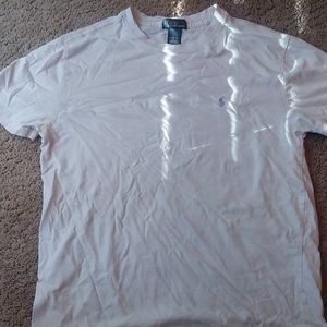 White Polo Ralph Lauren tee shirt